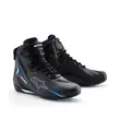 Alpinestars Faster-4 Drystar мотоботы Navy Cyan Синий