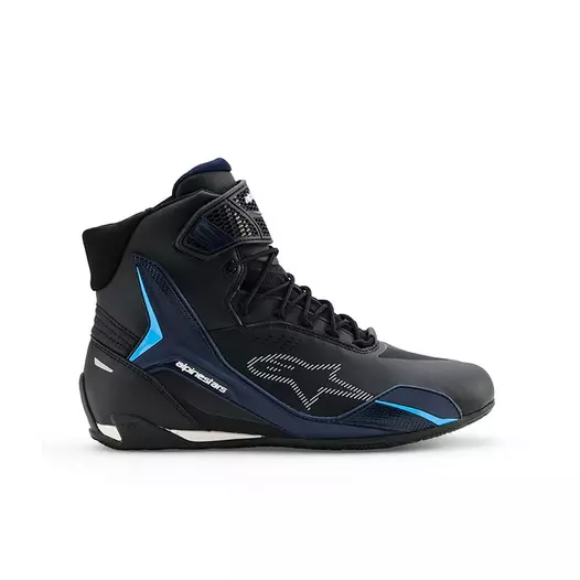 Alpinestars Faster-4 Drystar мотоботы Navy Cyan Синий