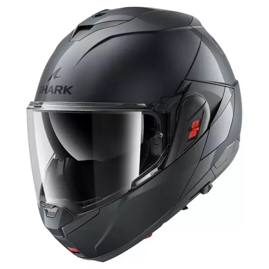 SHARK Oxo Blank Modularhelm gun metal (размер: s)