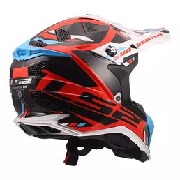 Ls2 Mx700 Subverter Evo 2 Stomp Мотошлем Blue Red Синий