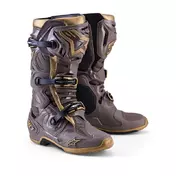 Alpinestars Tech 10 Earth мотоботинки Brown Gold Коричневый