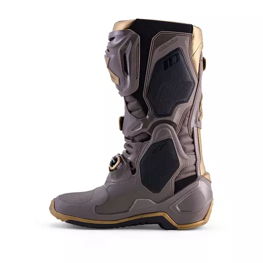 Alpinestars Tech 10 Earth мотоботинки Brown Gold Коричневый