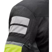 T-ur ETNA Perforated Summer Motorcycle мотокуртка Gray Yellow Fluo