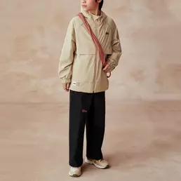 Asics Jacket Urban Light Trend Khaki Children Aged 3 7 Years Old Зеленый