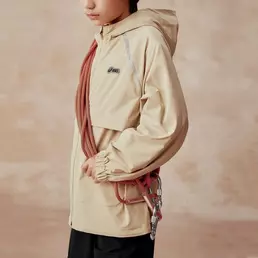 Asics Jacket Urban Light Trend Khaki Children Aged 3 7 Years Old Зеленый