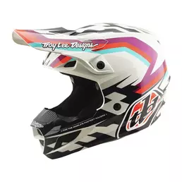 Troy Lee Designs Se Polycarbonate Dash Мотошлем Purple Фиолетовый