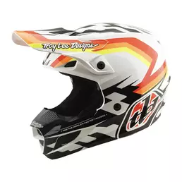 Troy Lee Designs Se Polycarbonate Dash Мотошлем Orange Оранжевый
