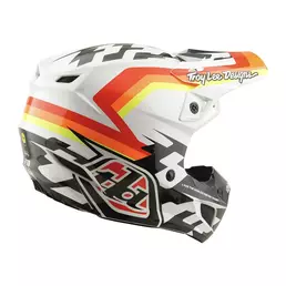 Troy Lee Designs Se Polycarbonate Dash Мотошлем Orange Оранжевый