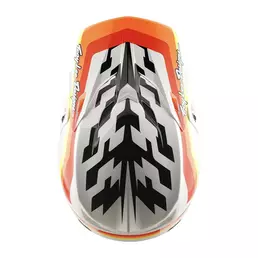 Troy Lee Designs Se Polycarbonate Dash Мотошлем Orange Оранжевый
