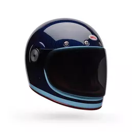 Bell Bullitt Gt Carbon Lane Мотошлем Blue Синий
