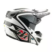 Troy Lee Designs Se Polycarbonate The Line Мотошлем Black Черный