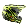 Troy Lee Designs Se Polycarbonate The Line Мотошлем Yellow Желтый