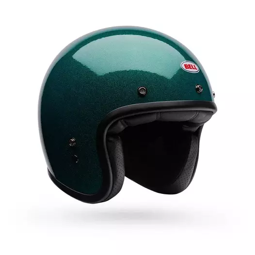 Bell Custom 500 Ece06 Flake Мотошлем Emerald Зеленый