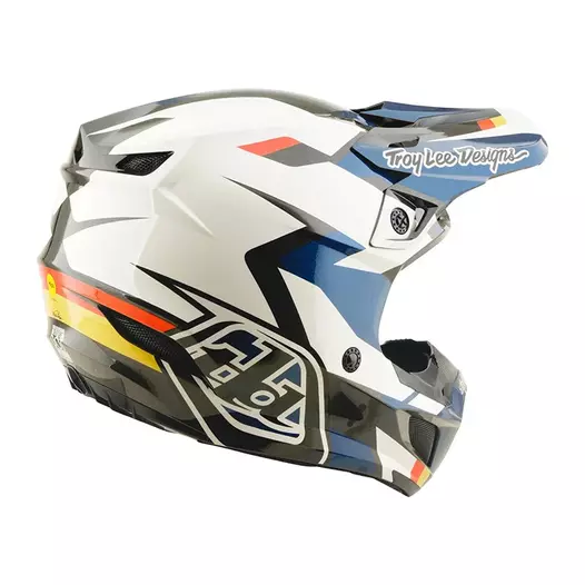 Troy Lee Designs Se Polycarbonate Roamer Мотошлем Blue Синий