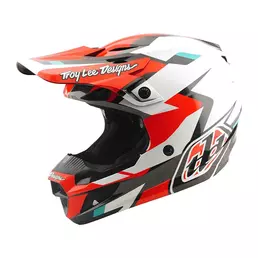 Troy Lee Designs Se Polycarbonate Roamer Мотошлем Red Красный