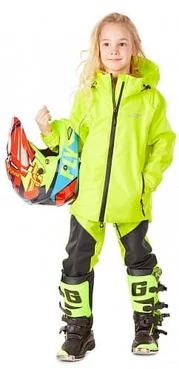 Dragonfly Evo Kids мембранный дождевик костюм детский желтый