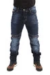 Mosu Boreas 2 Stunt Stretch синие с вытеркой мотоджинсы