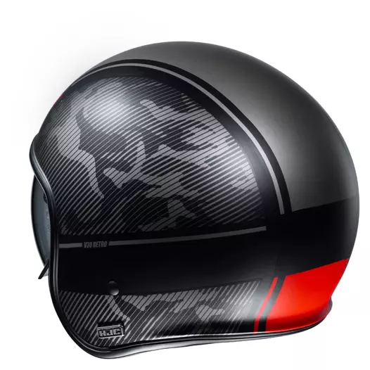 V30 Alpi MC1SF Красно-черный