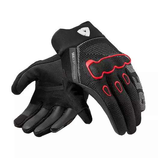 Rev'it Hyperspeed 3 мотоперчатки Black Red Красный (размер: s)