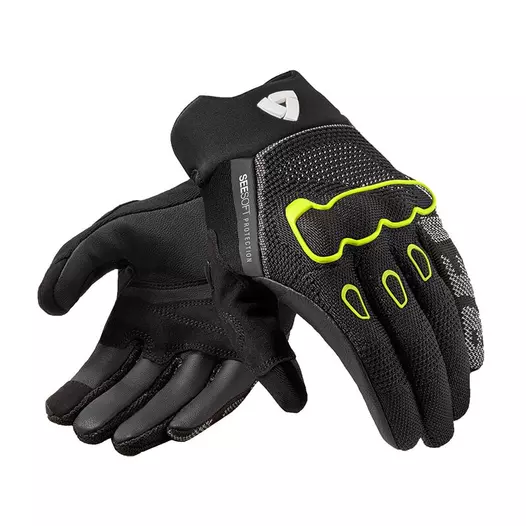 Rev'it Hyperspeed 3 мотоперчатки Black Yellow (размер: s)