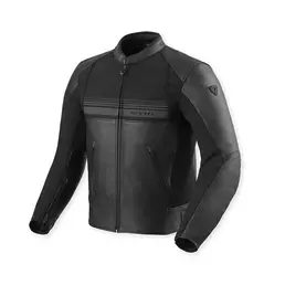 Rev'it Mile 2 Leather мотокуртка Black Черный (размер: 46)