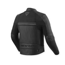 Rev'it Mile 2 Leather мотокуртка Black Черный