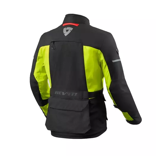 Rev'it Outback 5 H2o мотокуртка Black Yellow Желтый