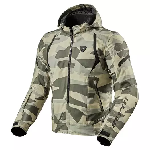 REVIT Flare 2 Kapuzenjacke Camo light green (размер: s)