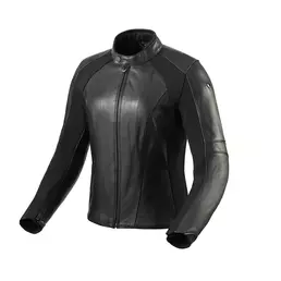 Rev'it Maci Leather Lady мотокуртка Black Черный