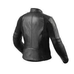 Rev'it Maci Leather Lady мотокуртка Black Черный