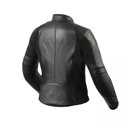 Rev'it Maci Leather Lady мотокуртка Black Черный