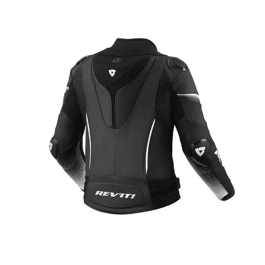 Rev'it Xena 4 Pro Leather мотокуртка Black White Белый