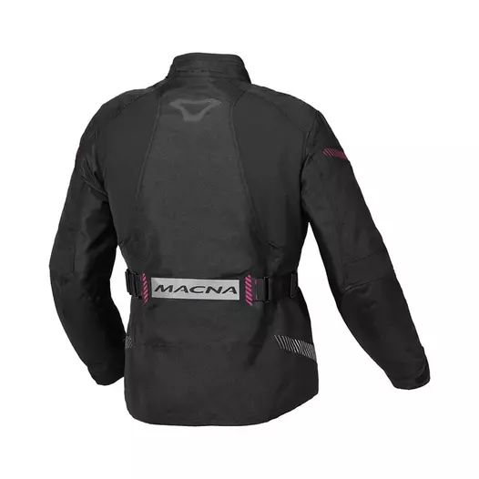 Macna Nivala Lady мотокуртка Black Pink Розовый