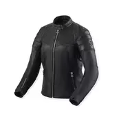 Rev'it London Lady Leather мотокуртка Black Черный