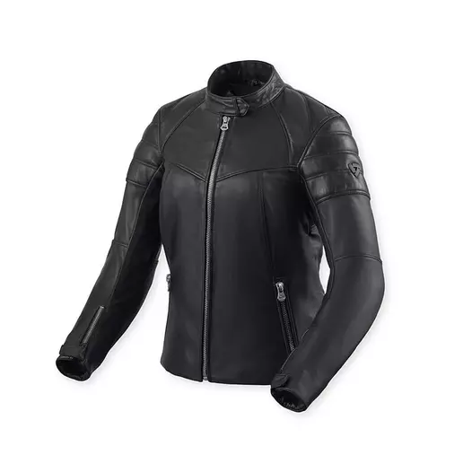 Rev'it London Lady Leather мотокуртка Black Черный (размер: eu-34)
