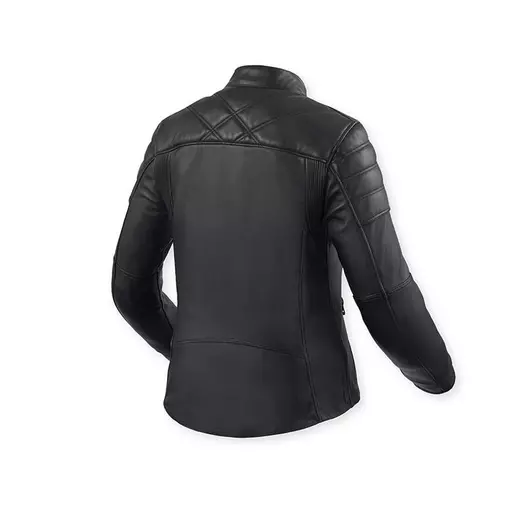 Rev'it London Lady Leather мотокуртка Black Черный