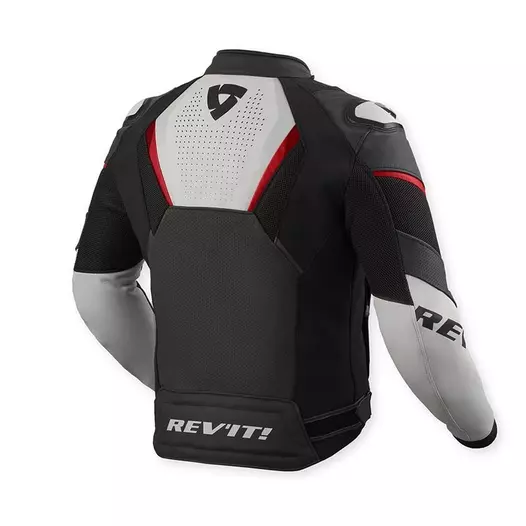 Rev'it Automate Leather мотокуртка Black Grey Серый