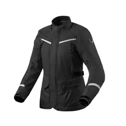 Rev'it Voltiac 3 H2o Lady мотокуртка Black Silver Черный (размер: eu-34)