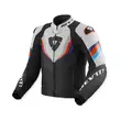 Rev'it Quantum 3 Leather мотокуртка Black Grey Серый (размер: 48)