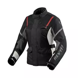 Rev'it Horizon 3 H2o Lady мотокуртка Black Red Красный (размер: eu-36)