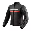 Rev'it Mile Leather мотокуртка Black Red Красный (размер: 48)