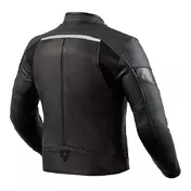 Rev'it Mile Leather мотокуртка Black Red Красный
