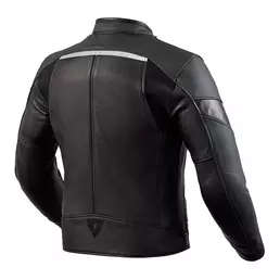 Rev'it Mile Leather мотокуртка Black Red Красный