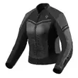 Rev'it Median Lady Leather мотокуртка Black Anthracite Черный (размер: eu-34)