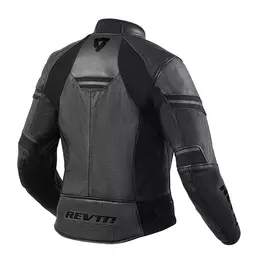 Rev'it Median Lady Leather мотокуртка Black Anthracite Черный