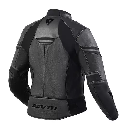 Rev'it Median Lady Leather мотокуртка Black Anthracite Черный