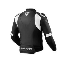 Rev'it Control Leather мотокуртка Black White Белый