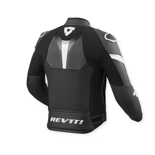 Rev'it Quantum 3 Leather мотокуртка Black Anthracite Черный