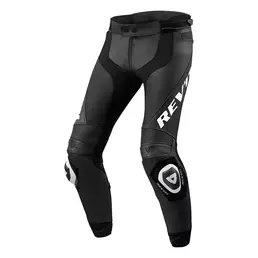 Rev'it Apex Standard Leather мотоштаны Black White Белый