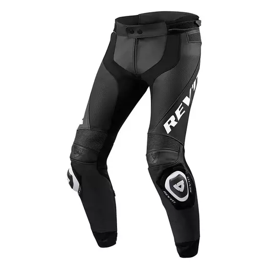 Rev'it Apex Standard Leather мотоштаны Black White Белый (размер: 54)